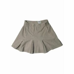 BDG Urban Outfitters Corduroy Khaki Mini Collegiate Academia Rush Week Small